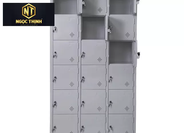 Tủ locker 18 ngăn-Tủ đựng đồ công nhân viên 18 ngăn- Nội thất Ngọc Thịnh